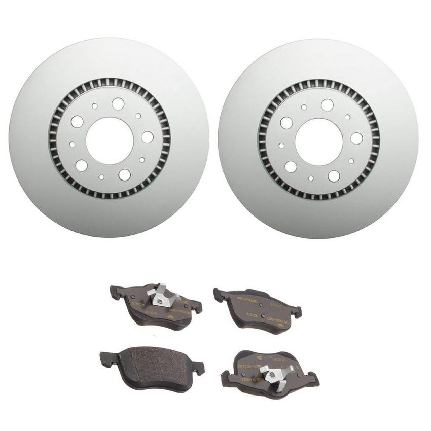 Volvo Disc Brake Pad and Rotor Kit - Front (305mm) 31471827